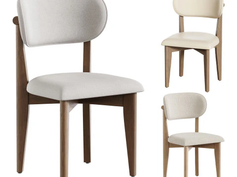 Krzesło kuchenne Model 3D