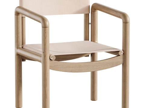 MARKFIELDS 다이닝 체어 3D 모델