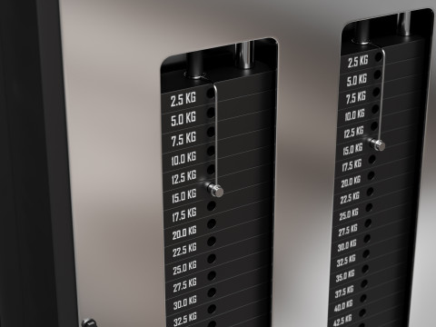 Monolit Wandzugstation 3D Model