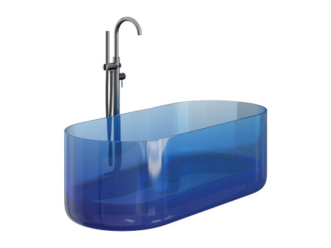 ABBER Kristall AT9708Aquamarin 3D 模型
