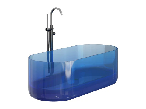 ABBER Kristall AT9708Aquamarin 3D Model