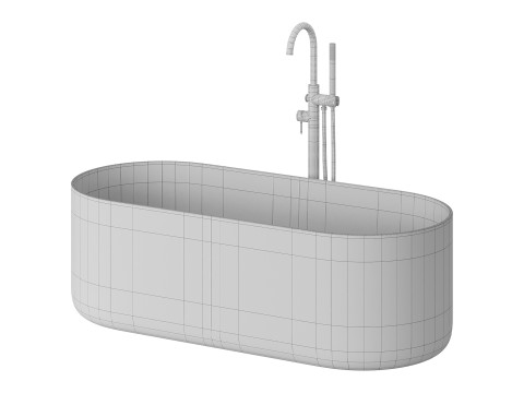 ABBER Kristall AT9708Aquamarin 3D 模型