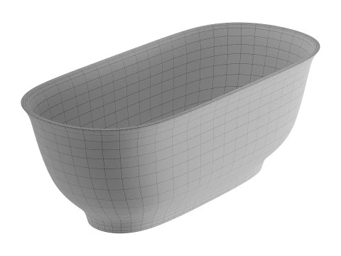 Abber Kristall Washbasin 3D Model