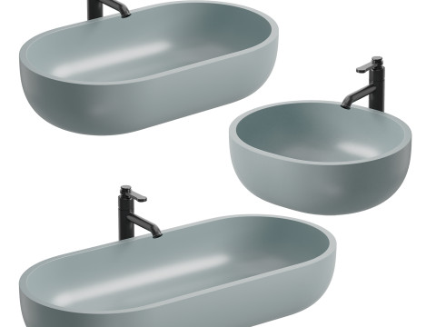 Acquabella ECHO Washbasin Modèle 3D
