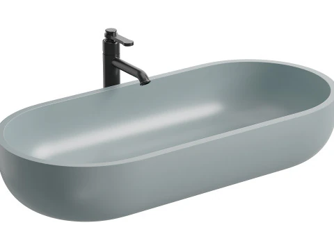 Lavabo Acquabella ECHO Modello 3D