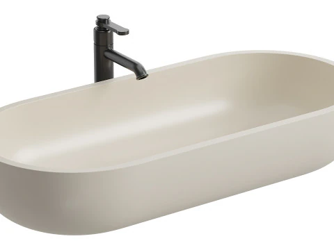 Lavabo Acquabella ECHO Modello 3D