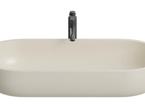 Lavabo Acquabella ECHO Modello 3D