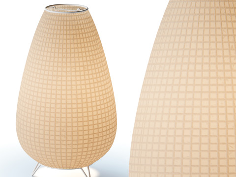Art Deco Table Lamp 3D मॉडल