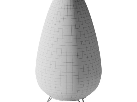 Art Deco Table Lamp 3D Model