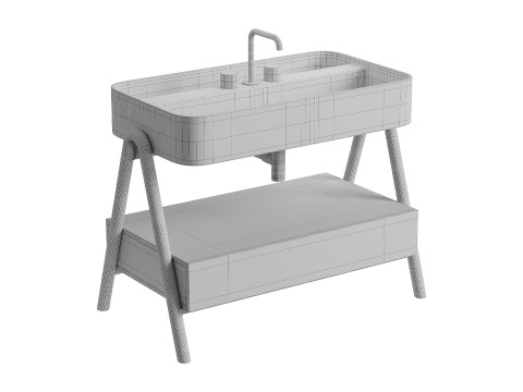 Artceram BROOKLYN Washbasin 3D Model