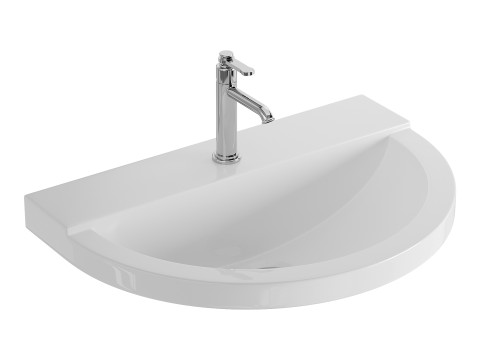 AXA One Washbasin Modello 3D