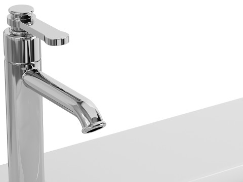 AXA One Washbasin 3D Model