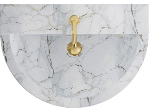 AXA One Washbasin 3D Model