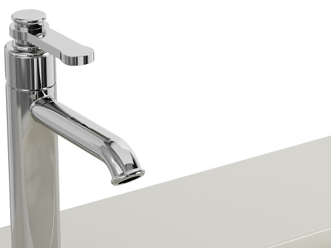 AXA One Washbasin 3D Model
