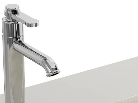 AXA One Washbasin 3D Model
