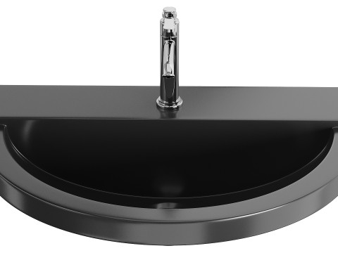 AXA One Washbasin 3D Model