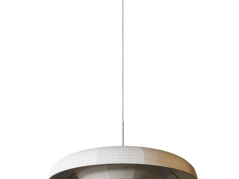 Baho Art Fabric Pendant Light Lampshade 3D मॉडल
