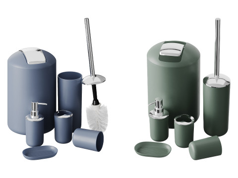 Bathroom Accessories Set Modèle 3D