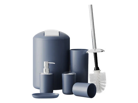 욕실 액세서리 세트 3D 모델