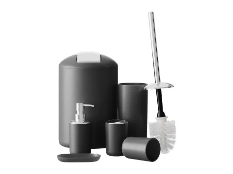 욕실 액세서리 세트 3D 모델