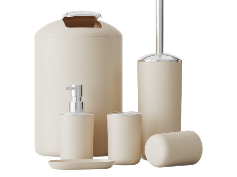 Bathroom Accessories Set Modèle 3D