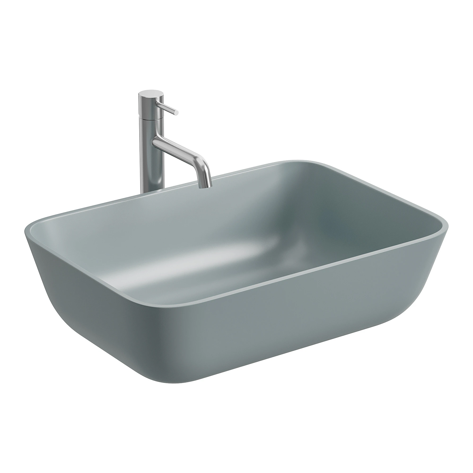 CERAMICA CATALANO Washbasin 3D Model .c4d .max .obj .3ds .fbx .stl .blend