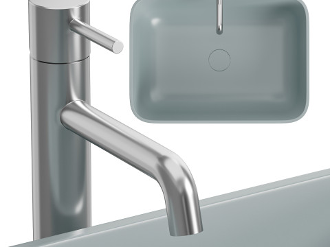 CERAMICA CATALANO Washbasin Modelo 3D