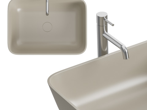 CERAMICA CATALANO Washbasin Modelo 3D