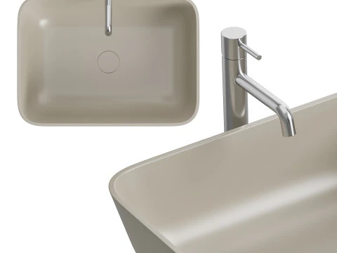 CERAMICA CATALANO Washbasin 3D Model