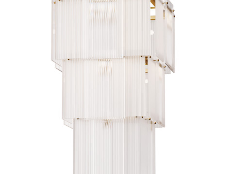 Chandelier Giardano light 3D 모델