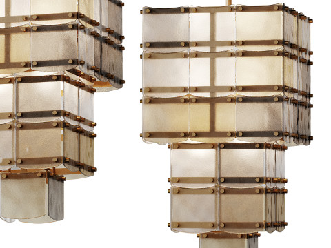 Chandelier Laurent light 3D 모델