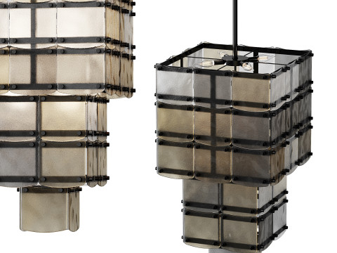 Chandelier Laurent light Modello 3D