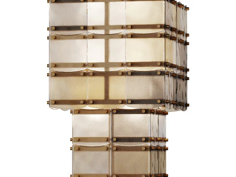 Chandelier Laurent light 3D Model