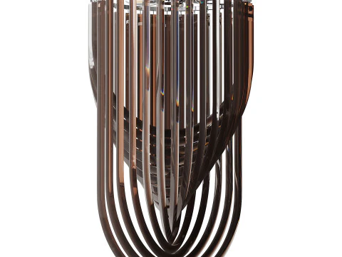 Chandelier Murano light 3D Model