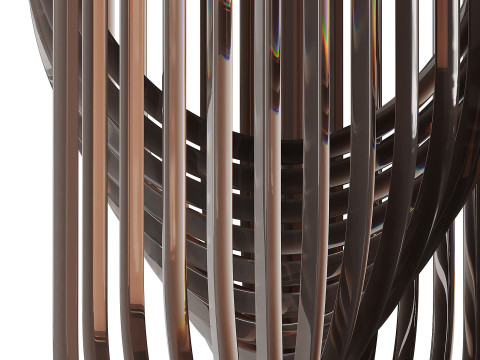 Chandelier Murano light 3Dモデル