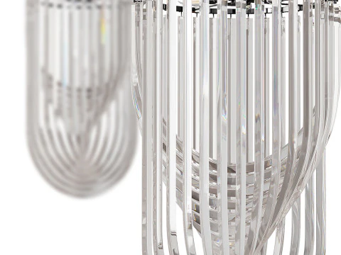Chandelier Murano light 3D Model