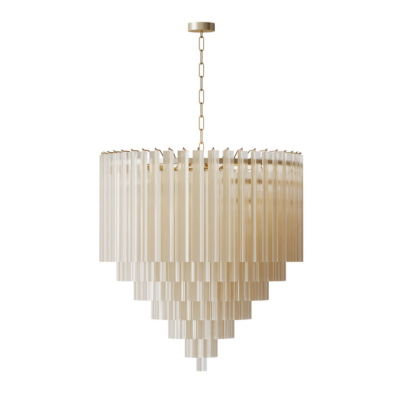 Chandelier Nova light 3D Модель .c4d .max .obj .3ds .fbx .stl .blend