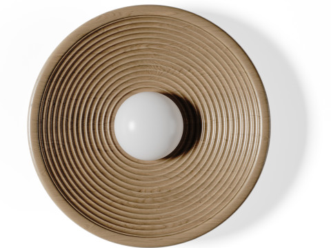 Circle Wall Lamp Modelo 3D