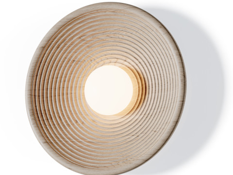 Circle Wall Lamp Modelo 3D