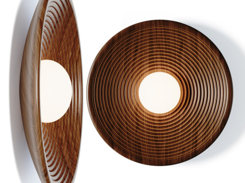 Circle Wall Lamp Modelo 3D