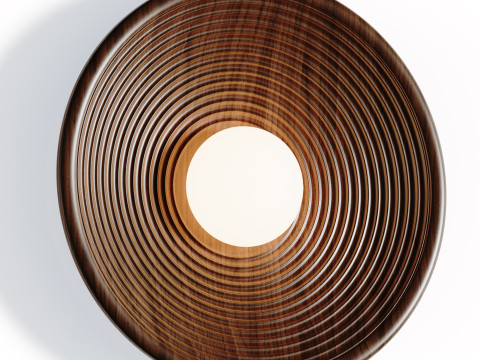 Circle Wall Lamp Modelo 3D