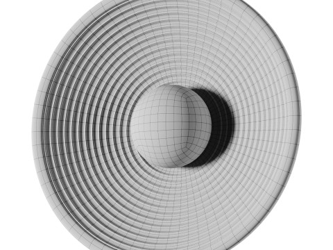 Circle Wall Lamp Modelo 3D