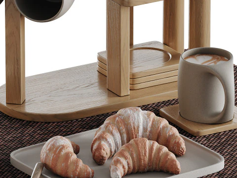 Decorative set 04 3D Model