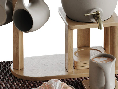 Decorative set 04 3D Model