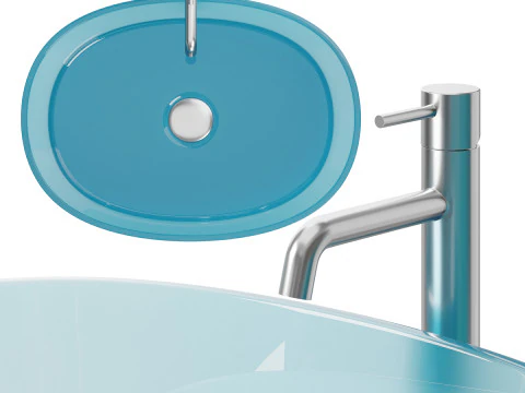 डिसेनिया हाबे वॉशबेसिन 3D मॉडल