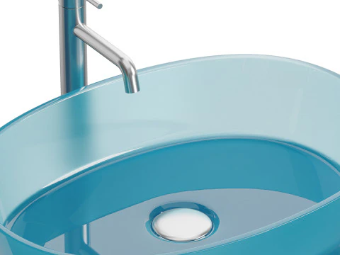 डिसेनिया हाबे वॉशबेसिन 3D मॉडल