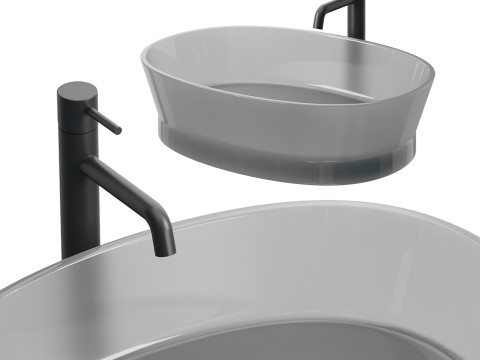 DISENIA HABE Washbasin Modèle 3D