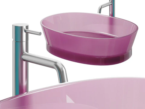 डिसेनिया हाबे वॉशबेसिन 3D मॉडल