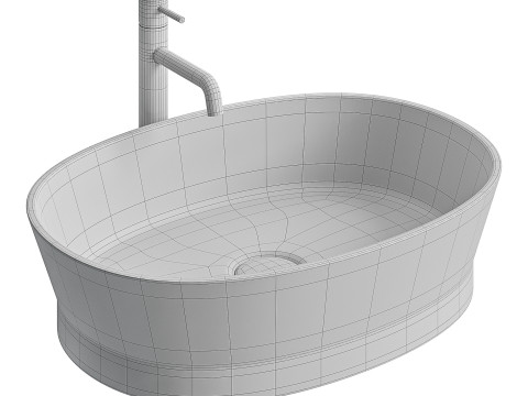 DISENIA HABE Washbasin Modèle 3D