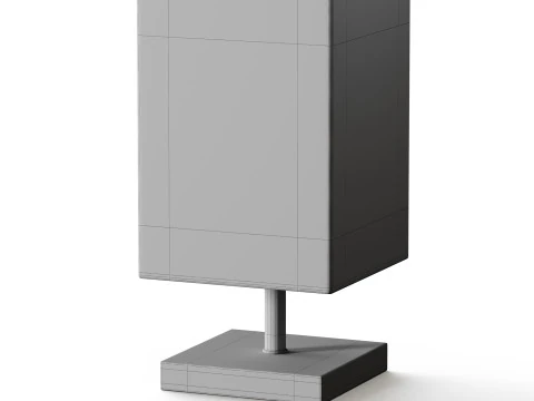 Lampu LED Interior Dasar E26 Model 3D